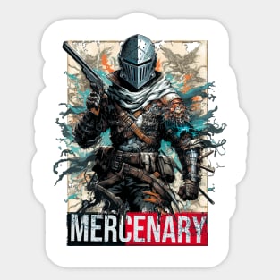 Mercenary Enrollment Sticker